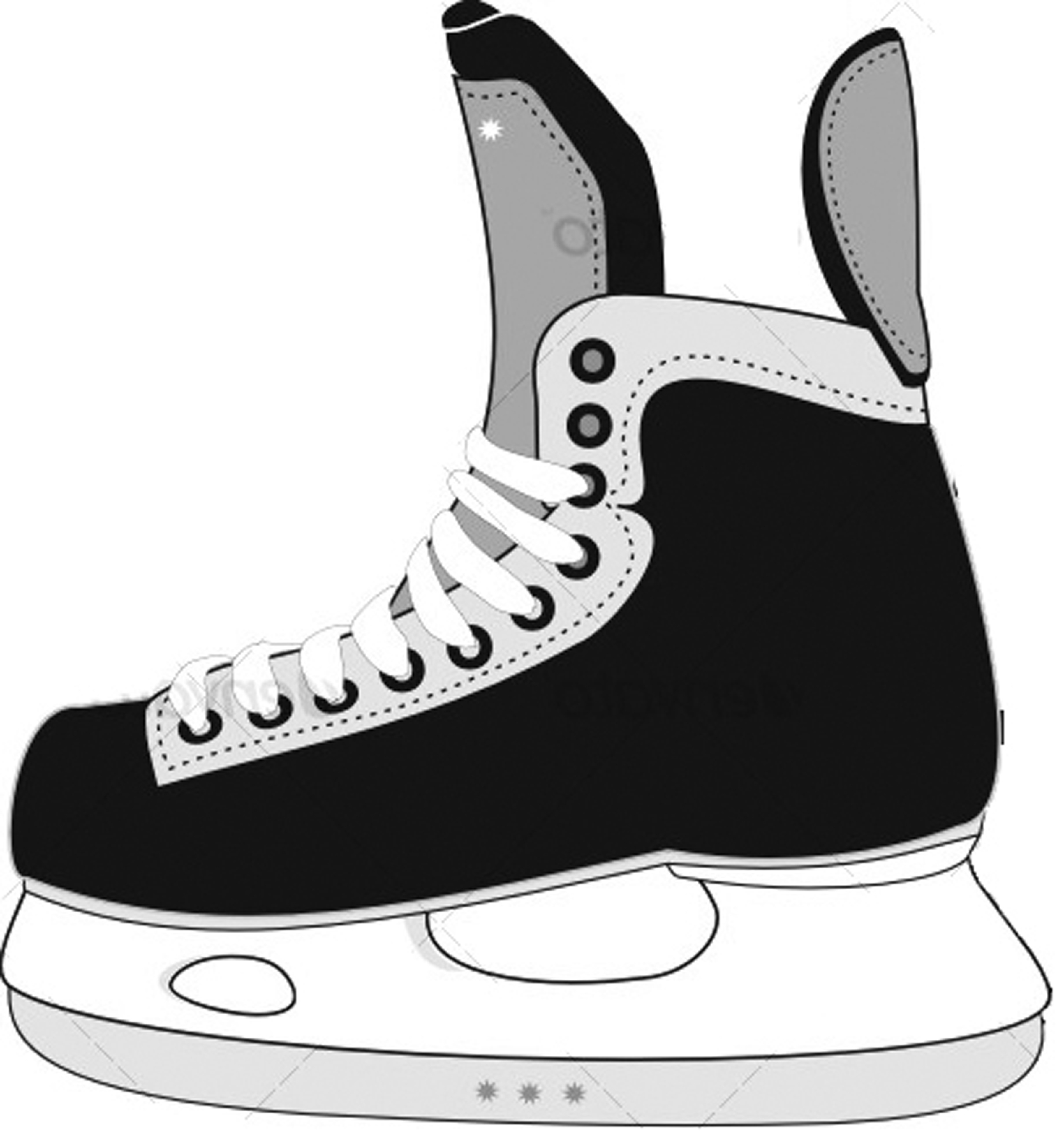 single hockey skate